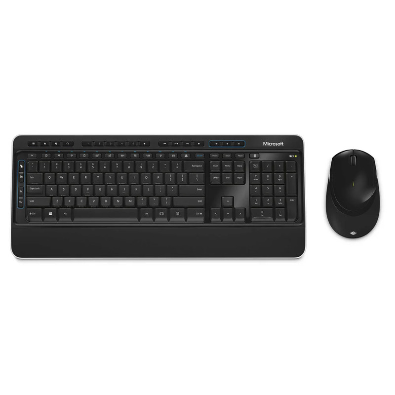 Microsoft Wireless Desktop 3050 Keyboard and Mouse Combo w/ AES - لوحة مفاتيح وفأرة
